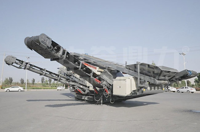 移動式篩石料機設備 移動式篩石料機設備