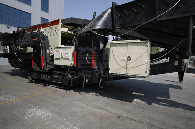 移動式篩石料機設備 移動式篩石料機設備