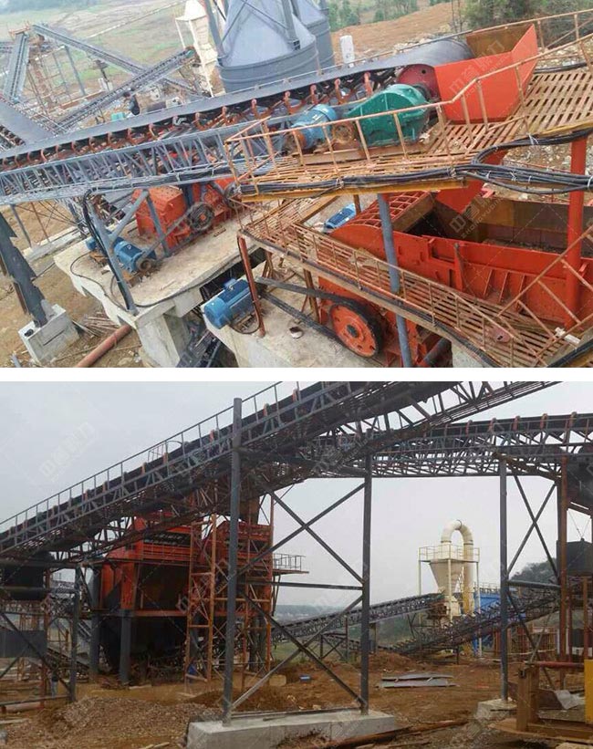 駐馬店時產5000噸石料生產線 駐馬店時產5000噸石料生產線