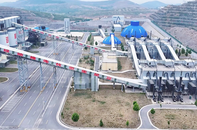 河南中天建材年產千萬噸砂石骨料生產線 河南中天建材年產千萬噸砂石骨料生產線