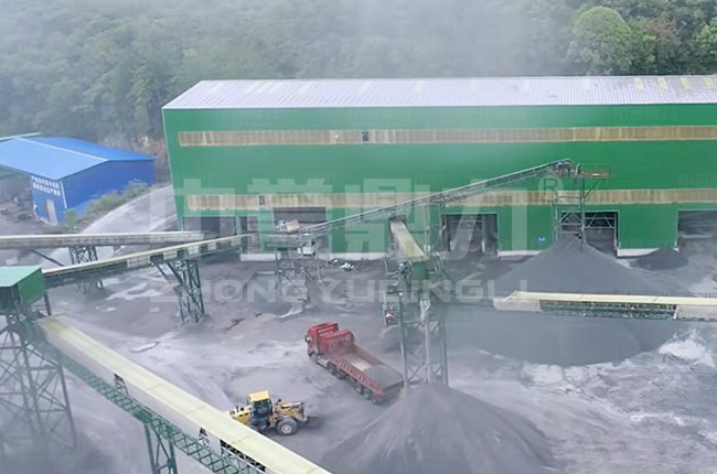 湖北省長陽海龍礦業時產1200噸砂石料生產線 湖北省長陽海龍礦業時產1200噸砂石料生產線