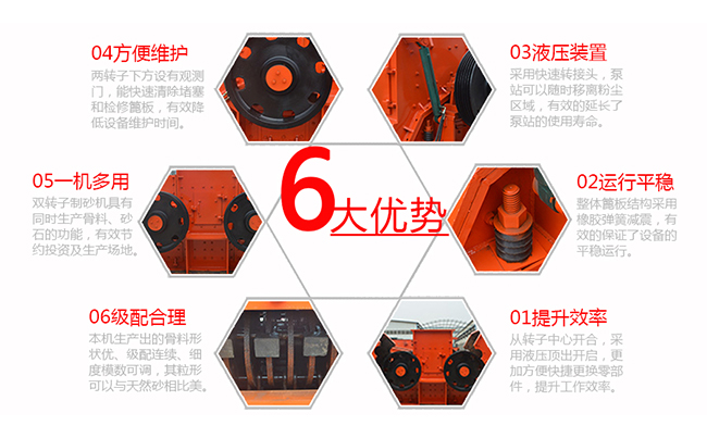 石英石制砂生產(chǎn)線特點