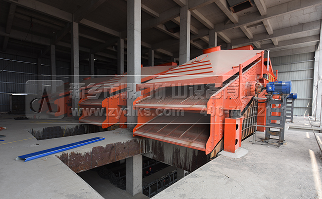 圓振動篩結(jié)構(gòu)